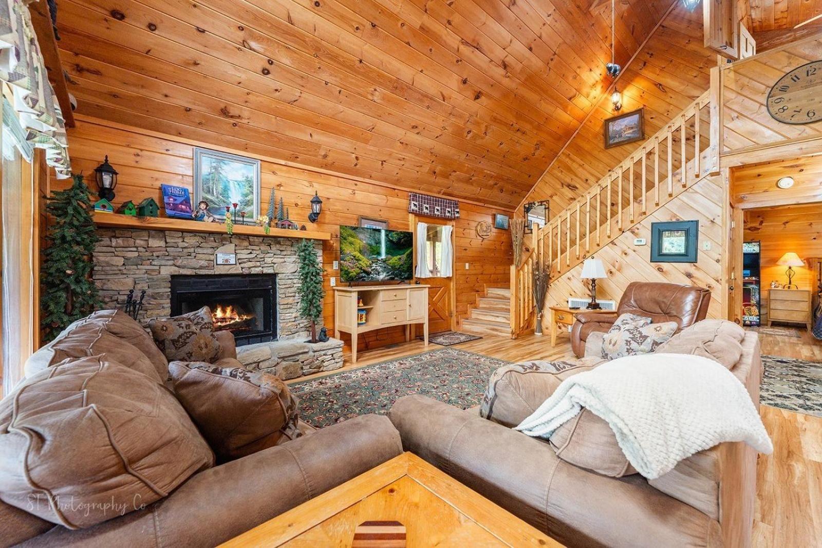 Hibernation Station Cabin Sevierville Exterior foto